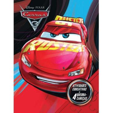 Imagem de Kit Atividades E 4 Quebra Cabecas Carros 3