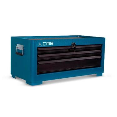 Imagem de Baú Para Ferramentas 800mm Com 3 Gavetas Bau803 Cmb
