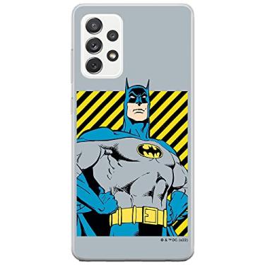 Imagem de Ert Group Capa de celular para Samsung A52 5G / A52 LTE 4G / A52S 5G original e oficial DC licenciada com design Batman 069 adaptado à forma do telefone celular, feita de TPU