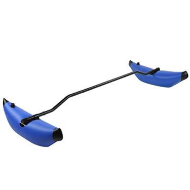 Imagem de ZAWELIYO Kit de estabilizador de caiaque inflável de PVC portátil de alta estabilidade kit de estabilização de canoa acessório de barco de equilíbrio,