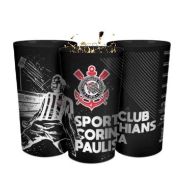 Imagem de Copo Plástico Premium Grande Sport Clube Corinthians Timão