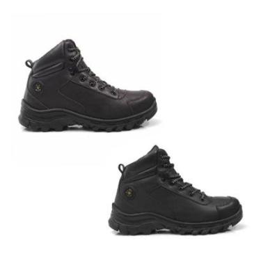 Imagem de Kit 2 Pares de Bota Masculina Bredeni Adventure Montain Café-Masculino