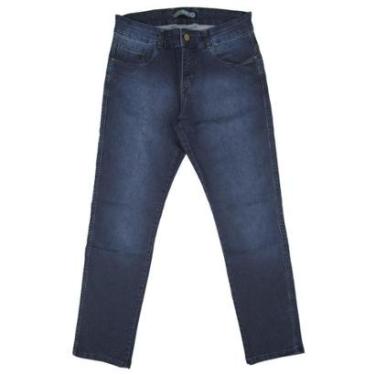 Imagem de Calça Bivik Jeans Elastano Marinho - Masculino-Masculino
