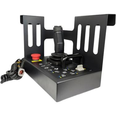 Imagem de XYZIL 99161GT Platform Control Box Compatible with Genie Gen 2 RT Scissor Lift GS-2668RT GS-3384 GS-3390 GS-4390 GS-5390 GS-3268RT GS2668 GS3268 GS3384 GS3390 GS4390 GS5390 Housing Joystick Coil Assy