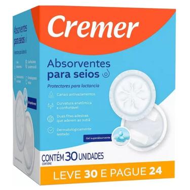 Imagem de Absorvente P/ Seios Cremer Super Conforto C/30