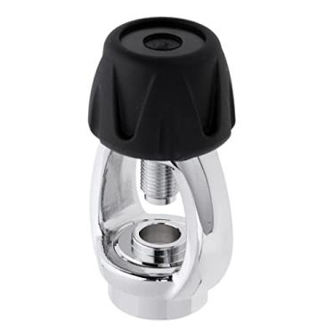 Imagem de Luzhengyang Adaptador DIN para Yoke de Mergulho para Cilindros de 3300PSI | Estrutura de Cobre Cromado Premium, Fácil Instalação | Tecnologia de Válvula Conversor de Regulador de Mergulho