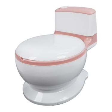 Imagem de Vaso Sanitário para Treinamento de Penico para Crianças, Cadeira Ergonômica Segura para Penico para Crianças, Vaso Penico Removível Ajustável e Confortável, Assento Portátil (Rosa)