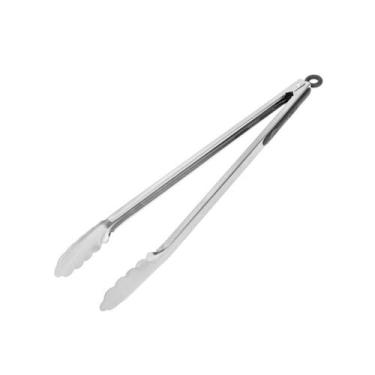 Imagem de Pegador de Alimentos Inox Pinça Profissional Churrasco 40cm - WECK
