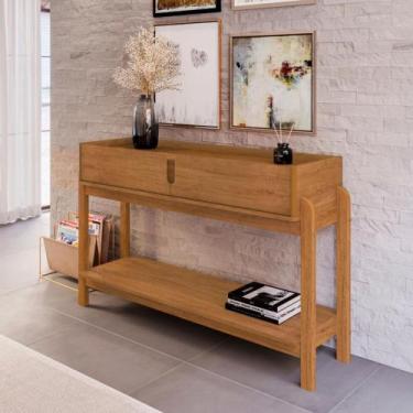 Imagem de Aparador 2 Gavetas Lizz Casa D, Cedro