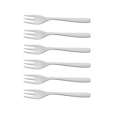 Imagem de Jogo de Garfos para Petisco Tramontina Aço Inox Amazonas 66960740 6 Pe