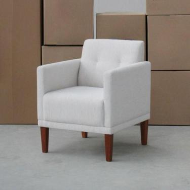 Imagem de Poltrona Helena 1 Lugar com Braço Estofado - Casa & Coisas Mobiliario,