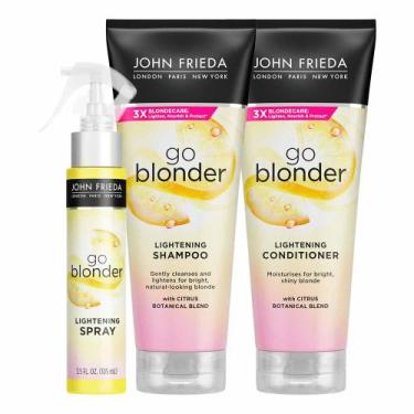 Imagem de John Frieda Sheer Blonde Go Blonder Verão Kit - Spray + Condicionador 
