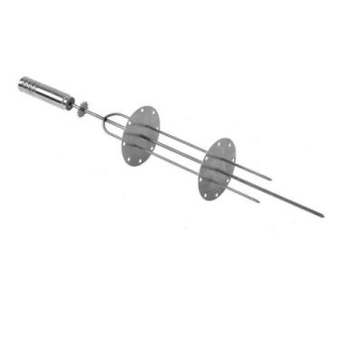 Imagem de Espeto Giratório Carrossel Para 8 Espetinho 67,5 Issi Grill, Inox, Esp