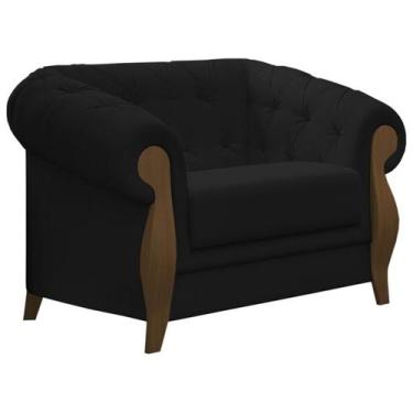 Imagem de Poltrona Decorativa Pes Em Madeira Murano SL 944 Moll - Molufan, SL 94