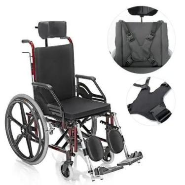 Imagem de Cadeira de Rodas Reclinável Tetra + Cinto 4 pontos Prolife
