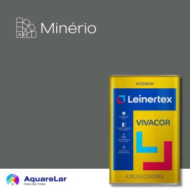 Imagem de Vivacor Acrílica Leinertex Fosco 18L, MINÉRIO