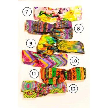 Imagem de Turbante Nó - Faixa Cabelo - Algodao - diversas estampas - Arte Viva