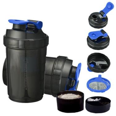 Imagem de Garrafa Gold Sports Power organizador de comprimidos e armazenamento p