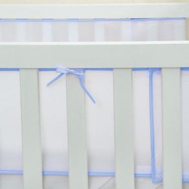 Imagem de Tela Protetora Respirável Para Lateral de Berço Americano e Mini Berço
