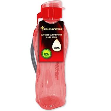 Imagem de Garrafa Squeeze Gold Sports Resistence Translucid Special - BPA FREE- 