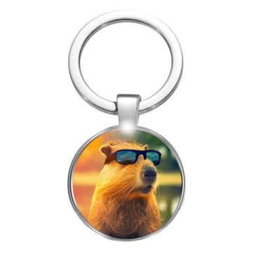 Imagem de Chaveiro Capivara Style de Óculos Escuros Rainha do Brasil - RECANTO A