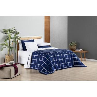 Imagem de Capa De Edredom Duvet Austin Queen 200 Fios Varias Cores Preto, Cinza,