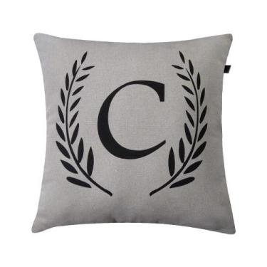Imagem de Almofada Mescla C 40x40cm Preto - FASTLAR