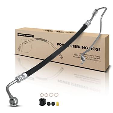 Imagem de A-Premium Mangueira de direção hidráulica mangueira de pressão conjunto de linha compatível com Nissan Pathfinder 1996-1998 V6 3.3L bomba de gasolina para engrenagem/pinhão de cremalheira