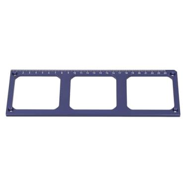 Imagem de Modelo de Abertura de Furo de Soquete de 86 Interruptores, Ferramenta de Marcação de Liga de Alumínio para Marcenaria, Localizador de Soquete para Parede, Móveis