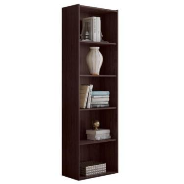 Imagem de Livreiro 4 Prateleiras Luiza Castanho 1653 AJL Móveis