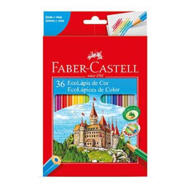Imagem de Lápis De Cor Faber-Castell 36 Cores Hex.