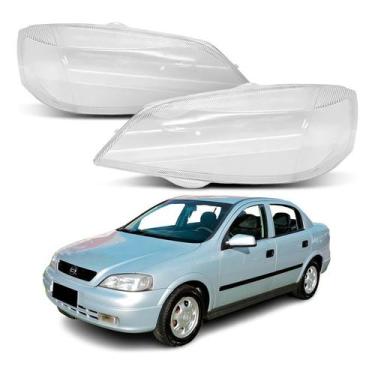 Imagem de Par 2 Lente Farol Dianteiro Astra Sedan 1.8 2.0 1998 A 2002 - RF