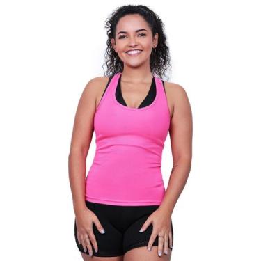 Imagem de Regata Feminina Dryfit - Techmalhas, Rosa, G