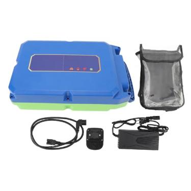 Imagem de Bateria de Substituição Topincn 20ah Com Carregador Ferramentas de Jardim Bateria Dedicada, 21v para Selecionador de chá Aparador de Grama Cultivador Motosserra