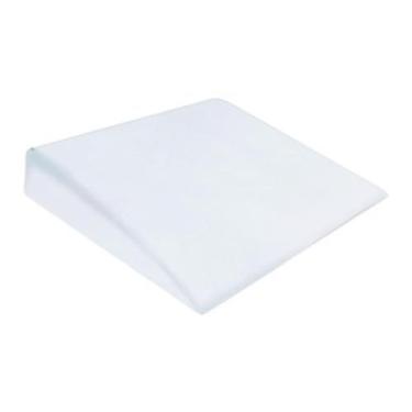 Imagem de Travesseiro de Bebê Anti Refluxo Pequeno 28x30cm - Luck Baby, Branco L