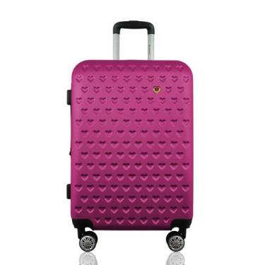 Imagem de Mala de Viagem Média 23kg Despachada Expansiva Rígida Rodas Duplas 360