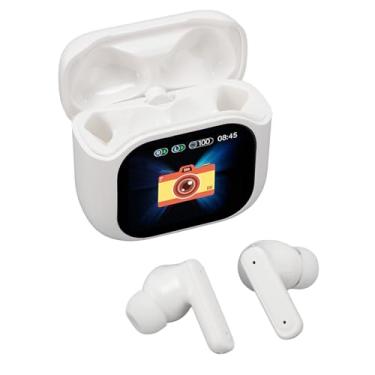 Imagem de Fones de Ouvido Bluetooth, Fones de Ouvido Esportivos Estéreo HIFI Com Display LED, Redução de Ruído à Prova D'água Em Fones de Ouvido para Esportes, Corrida, Jogos de Treino