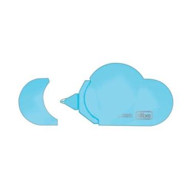 Imagem de Corretivo em Fita Nuvem 5mmX5m TILIBRA, Azul