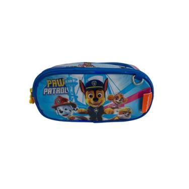 Imagem de Estojo Duplo Chenson PP2001 Patrulha Canina Escolar, Azul