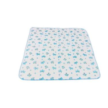 Imagem de Fralda Estampada Luxo 70x70 Com Crochê Kit Com 5 Pçs - Dugu, Masculino
