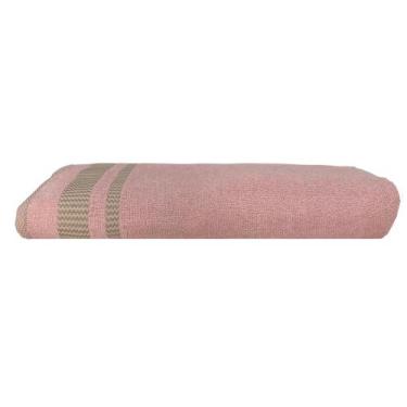 Imagem de Toalha De Banho Grossa Luxo Felpuda 100% Algodão 75x140cm - Dugu, Rosa
