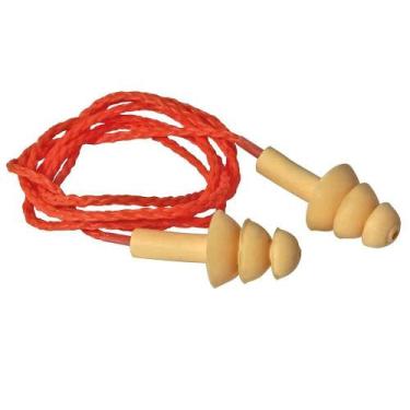 Imagem de Protetor Auricular Silicone Cordão Algodão 13Db - 274,0001 - Proteplus