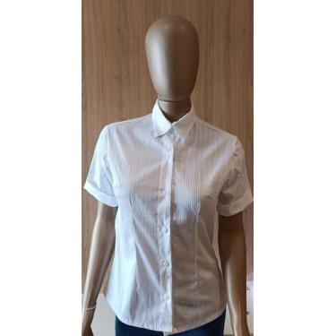 Imagem de Camisa Uniforme Social Manga 100% Algodão Excelente Qualidade - Só Pri