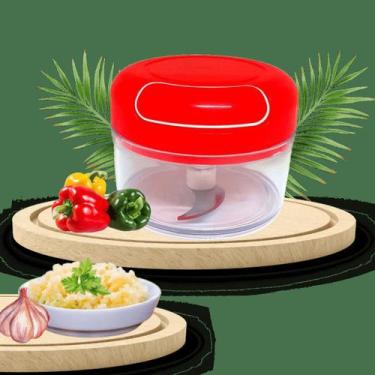 Imagem de Processador  2 LÂMINAS  Triturador Alho E Alimentos  200ML - 123 útil