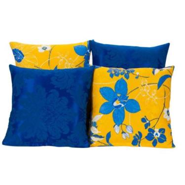 Imagem de Capa Almofada Decorativa Jacquard com Ziper 4 unidades - Marialle Enxo