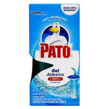 Imagem de Detergente Sanitário Gel Adesivo Marine Pato 38g Refil