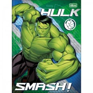 Imagem de Caderno Brochurao Universitario Hulk 80fls Capa Dura Sortidas - Tilibr