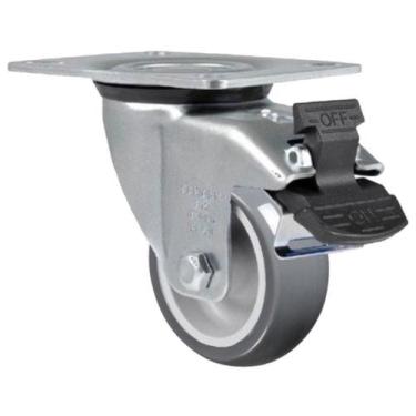 Imagem de Rodízio Giratorio com freio 6 POL até 85Kg GL 612 BP G SCHIOPPA