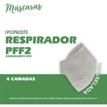 Imagem de Máscara Respirador Proteção PRC PFF2 - PRC - ERGONOSEG 