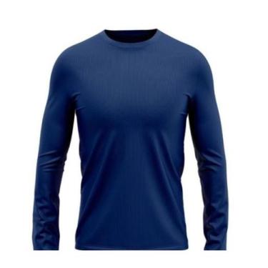 Imagem de Camisa Uv 50+ INFANTIL - Proteção Solar - Unissex - C&C, Azul marinho,